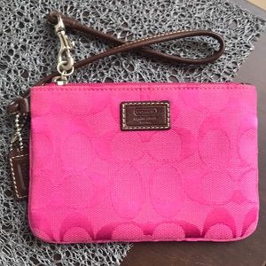 Coach wristlet